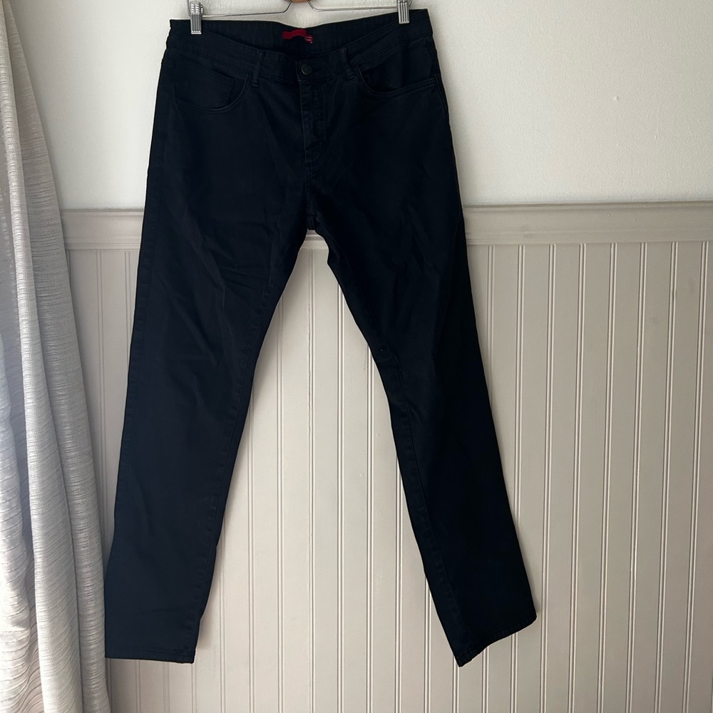 Zara Men's Dark Black Slim Jeans Size 36